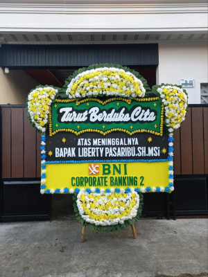 Papan Bunga Duka di Talagamurni