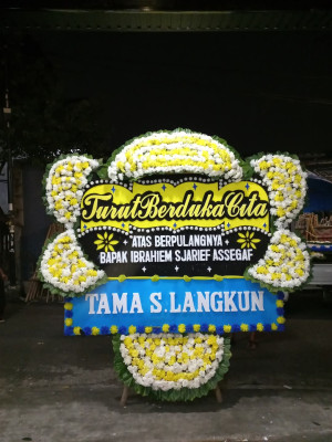 Papan Bunga Duka di Talagamurni