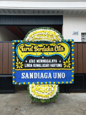 Papan Bunga Duka di Talagamurni