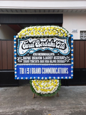 Papan Bunga Duka di Talagamurni